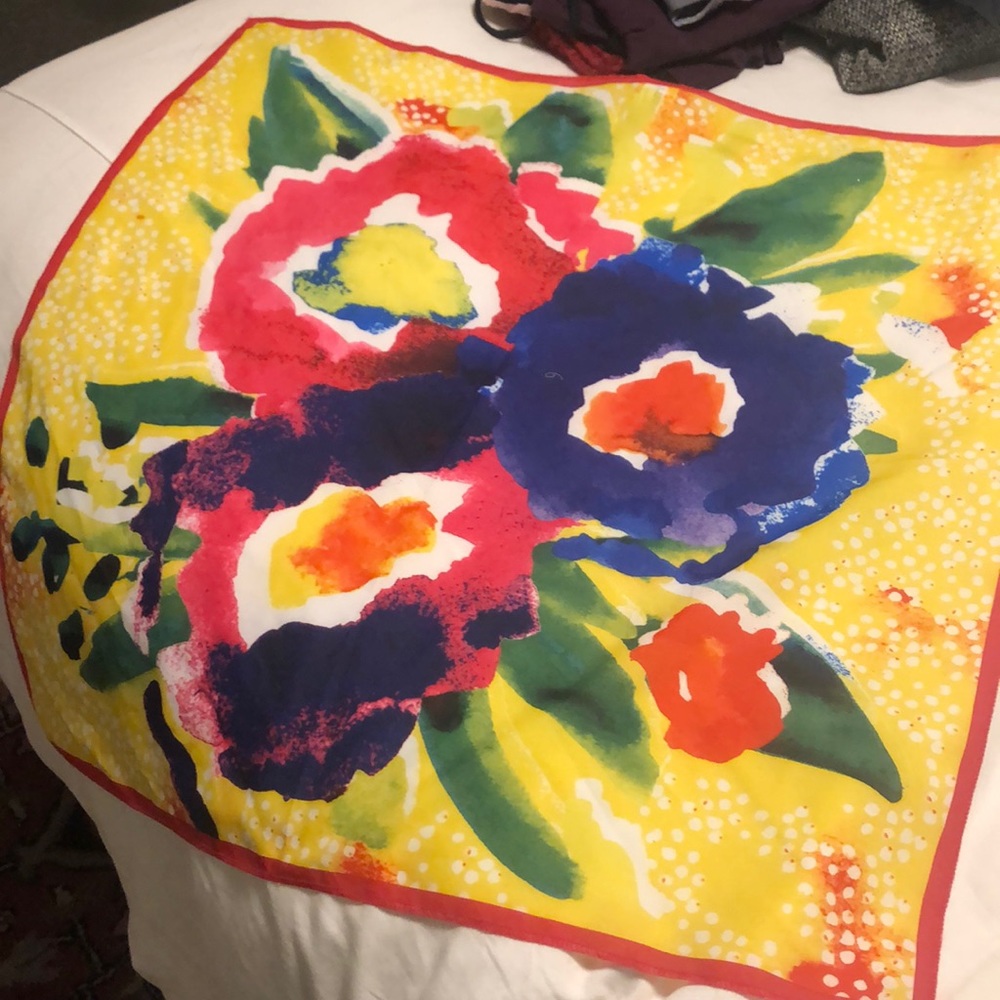 Lush Floral Bandana